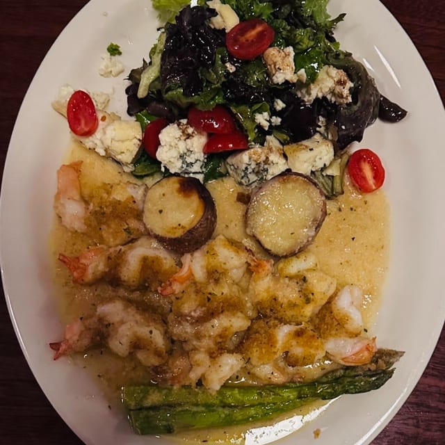 Shrimp Oreganato.