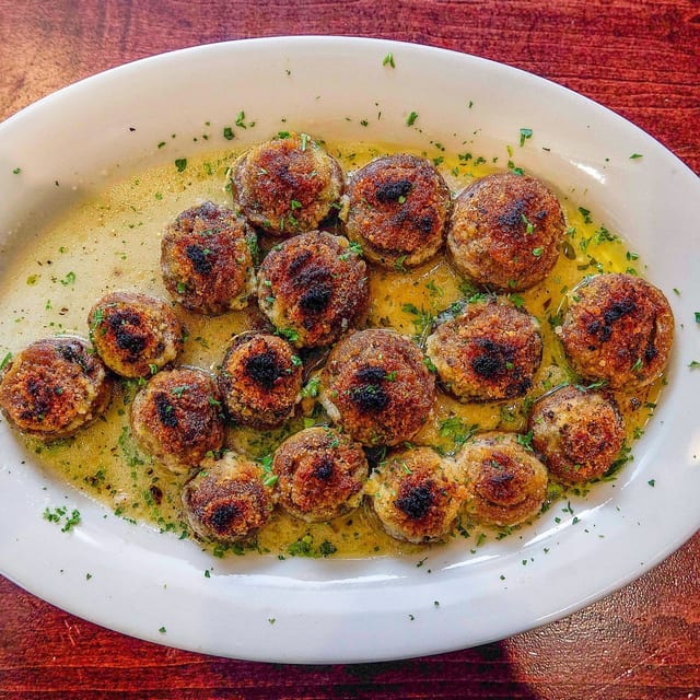 Stuffed Mushrooms.