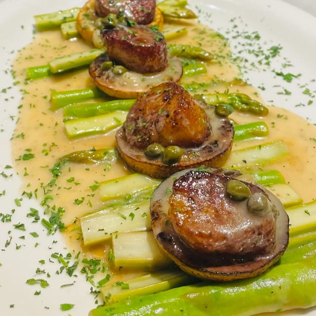 Scallops Seared.