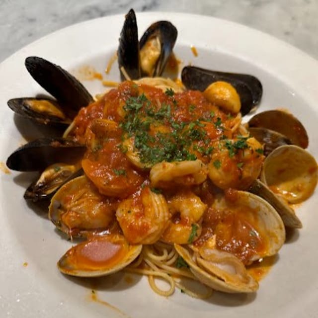Seafood Linguine.
