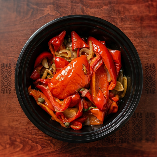 Peppers and Onions.